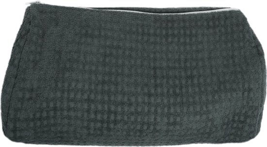 Luieretui - Toilettas 28x21 cm - Baby Etui Dark Green - Groen - Snoozebaby van Merkloos — afbeelding 2