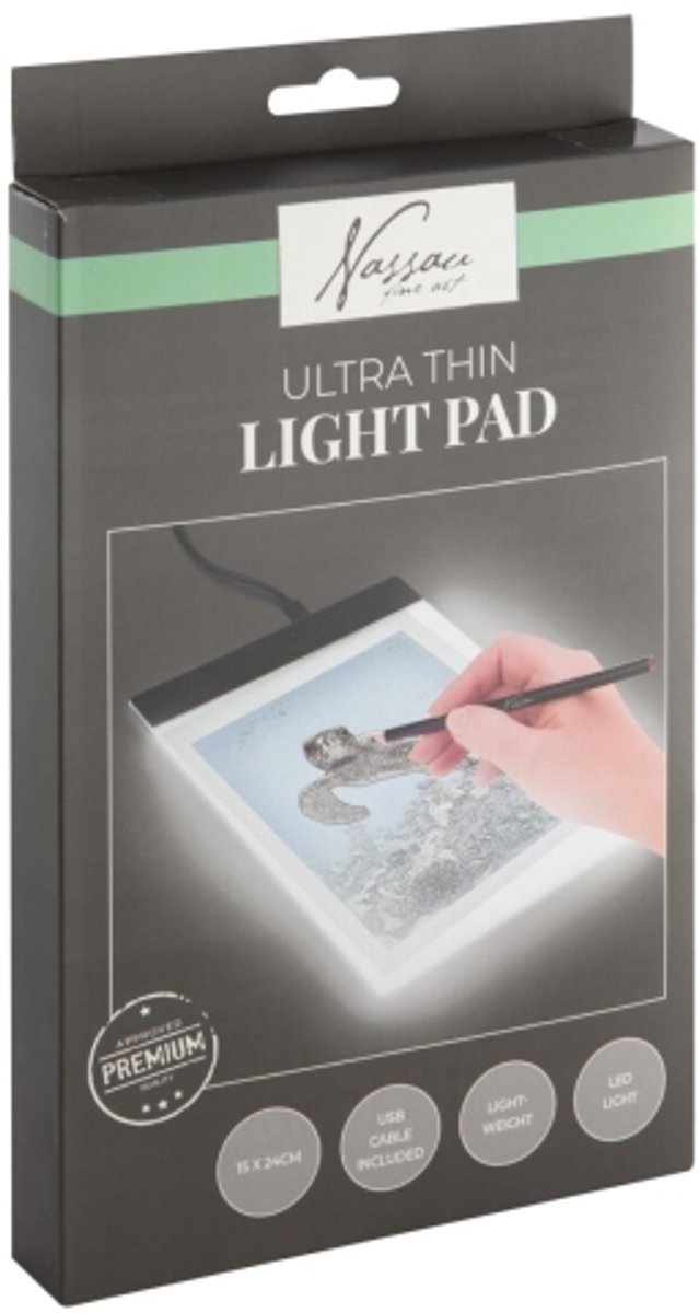 Lichtbord nassau art sensations led a5 23x15cm