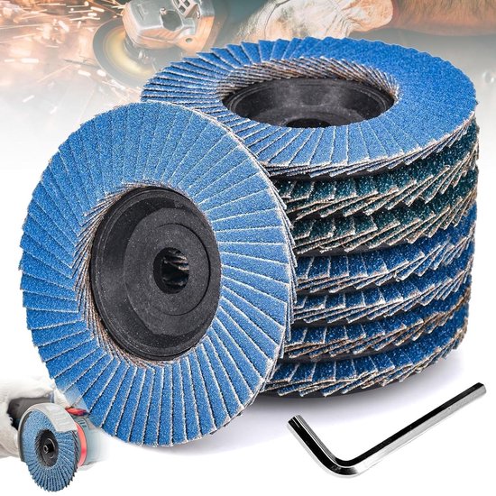 Allecto Plus - Impeller discs set 8 stuks voor haakse slijpers en ...