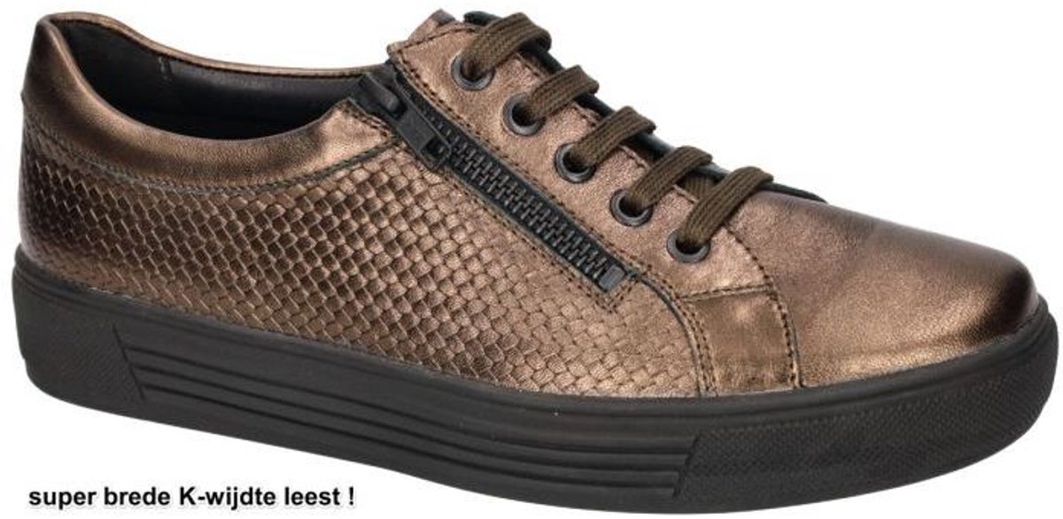 Solidus -Dames - brons - sneakers - maat 40.5