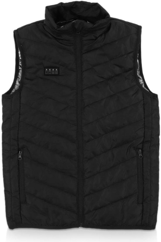 Allecto Plus - Gilet Chauffage intelligent avec veste USB électrique étanche - Minceur - 17 zones de chauffage - Trois niveaux de fonctionnement