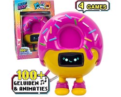 foto van Beep Boop Mochi – Je virtuele huisdiertje met emoties, 4 games en 100+ geluiden & animaties - Verzorgen en spelen - Interactief speelgoed