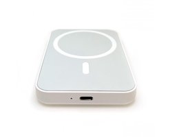 For iPhone 12, 13, 14, 15, 16 Series Battery Pack Magnetic Charging White MagSafe With Lightning Port