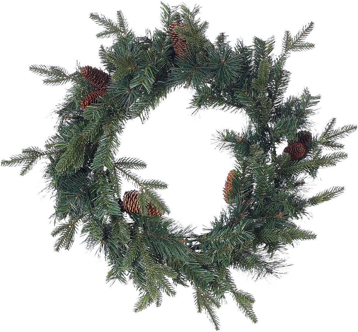 Beliani KAMERUN - Krans - Groen - 60 cm - PVC