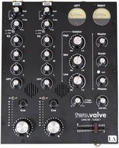 Fockety Professionele audiomixer, live geluidskaart en audio-interface met geluidseffecten en spraakwisselaar, 48V Power Bluetooth-klankbord voor podcast-opname, live streaming