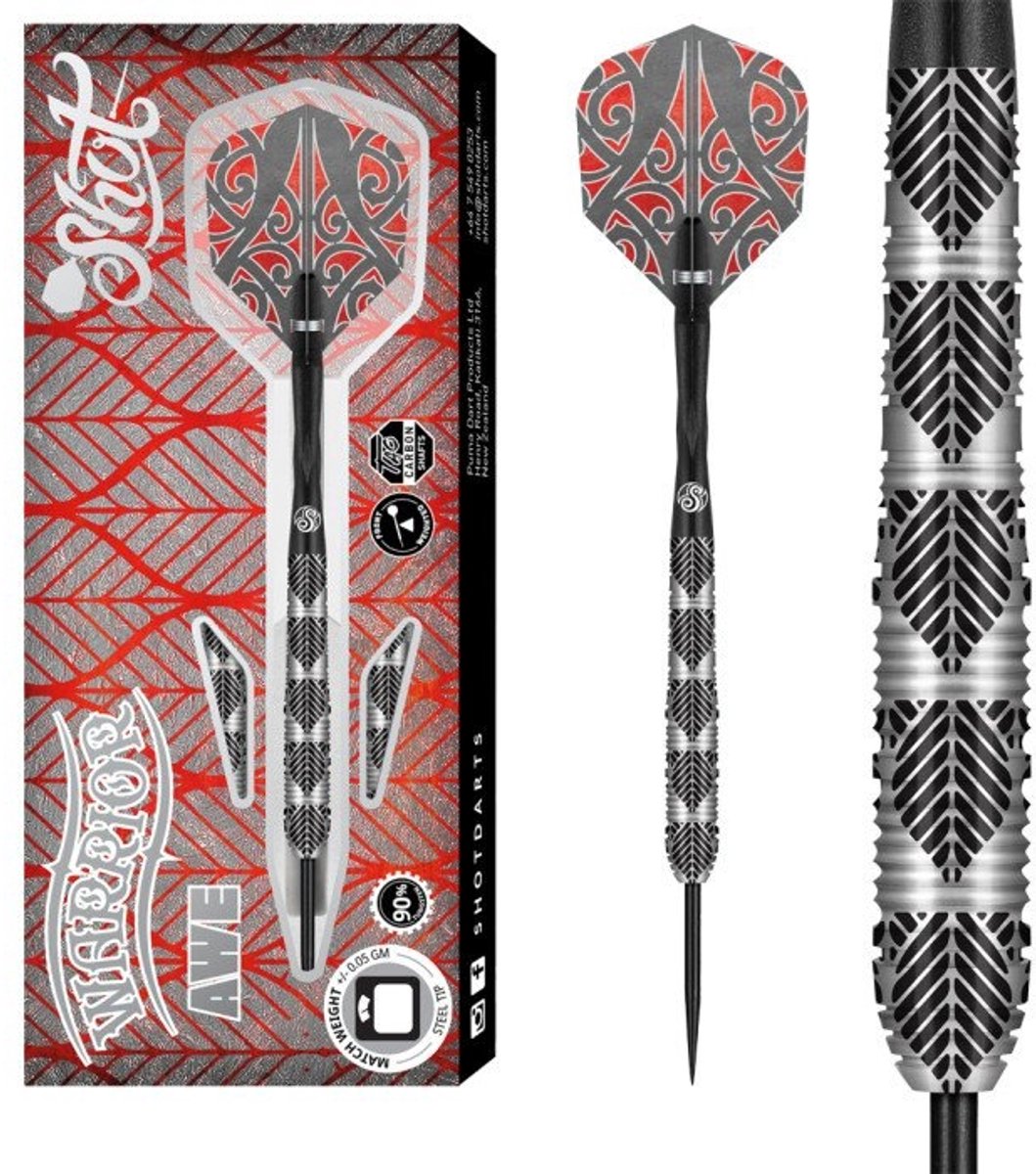 Shot Warrior Awe 90% - Dartpijlen 23 Gram