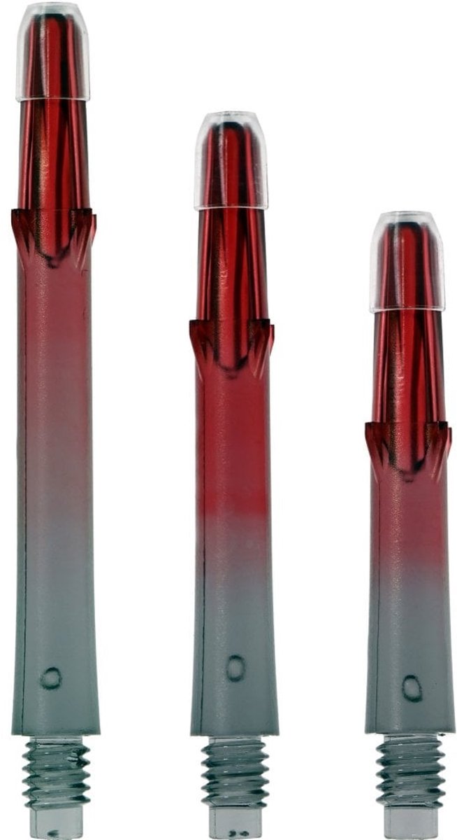 L-Style L-Shaft Gradient N9 Locked Straight Black & Red - Dart Shafts