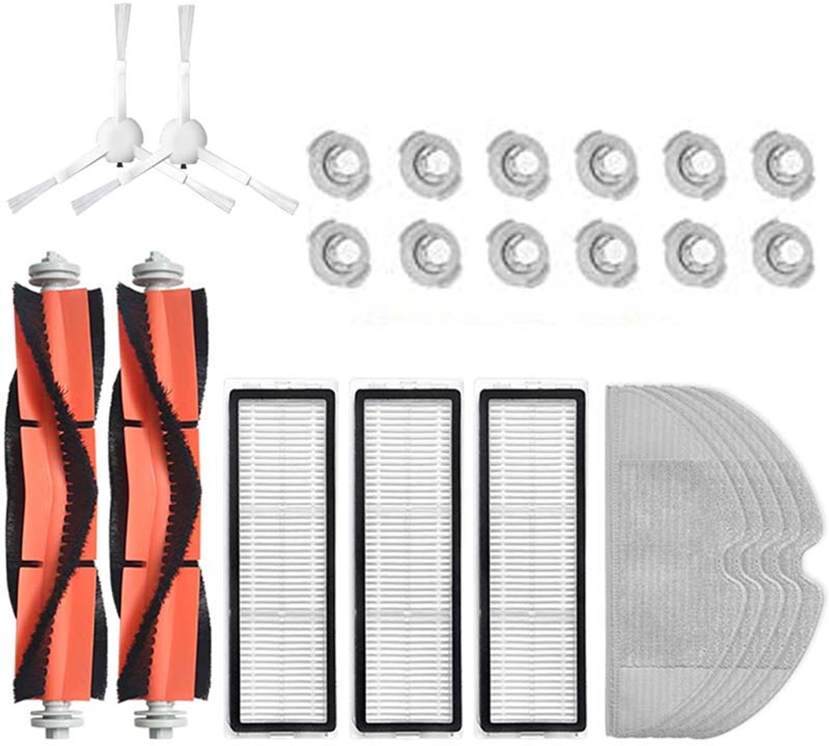 Geschik voor Accessoires Xiaomi Mi Roborock S6 MaxV S6 Pure S6 E4 S5 E35 E25