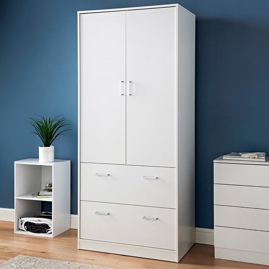 Milton & Oldbrook Kledingkast Novara Wit