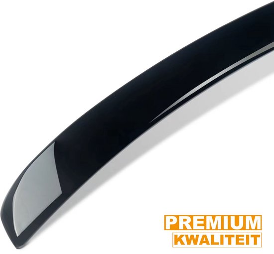 Universele Kofferbakspoiler – Glanzend Zwart Rubber – 120 X 4 Cm – Met Dubbelzijdige Tape, Eenvoudig Te Monteren
