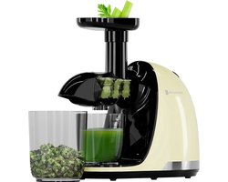 KitchenBrothers Slowjuicer - Juicer - Sapcentrifuge - Groenten en Fruitpers - 700ml - Met…
