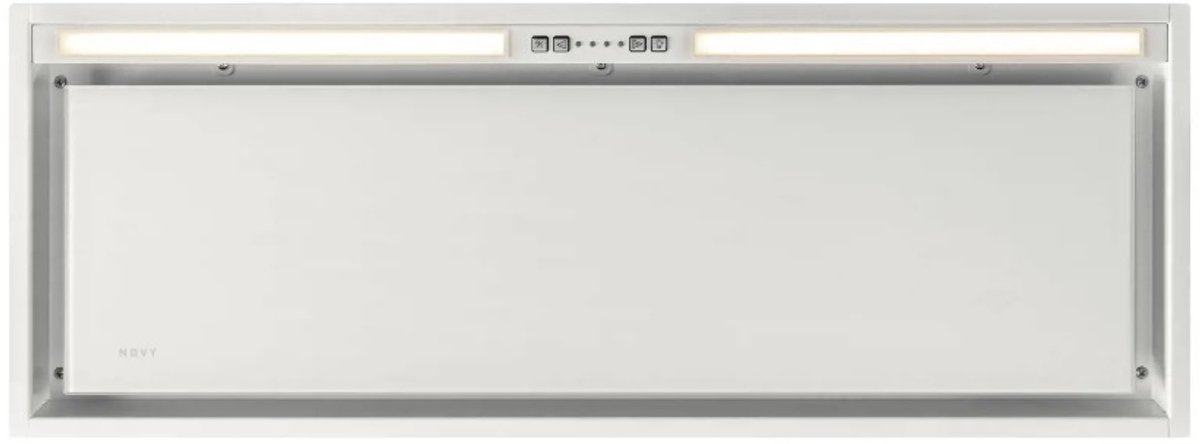 Afzuigkap Inbouwunit 90cm wit Crystal