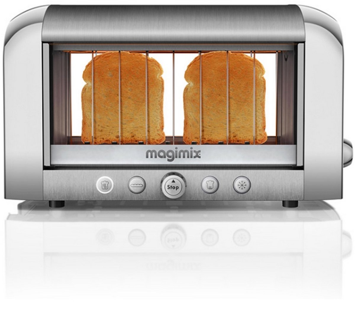 Magimix Le Vision toaster Mat Chroom