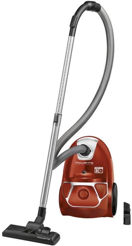 Rowenta RO3923EA Hygiene+ - Stofzuiger met Zak - Compact - Geschikt voor Allergieën - Stille Prestaties