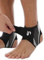 Trebin Enkelbrace - Enkel Bandage - Voet Brace - Enkel Brace - Enkelsteun - Enkelondersteuning - Dames - Heren - Zwart - One Size