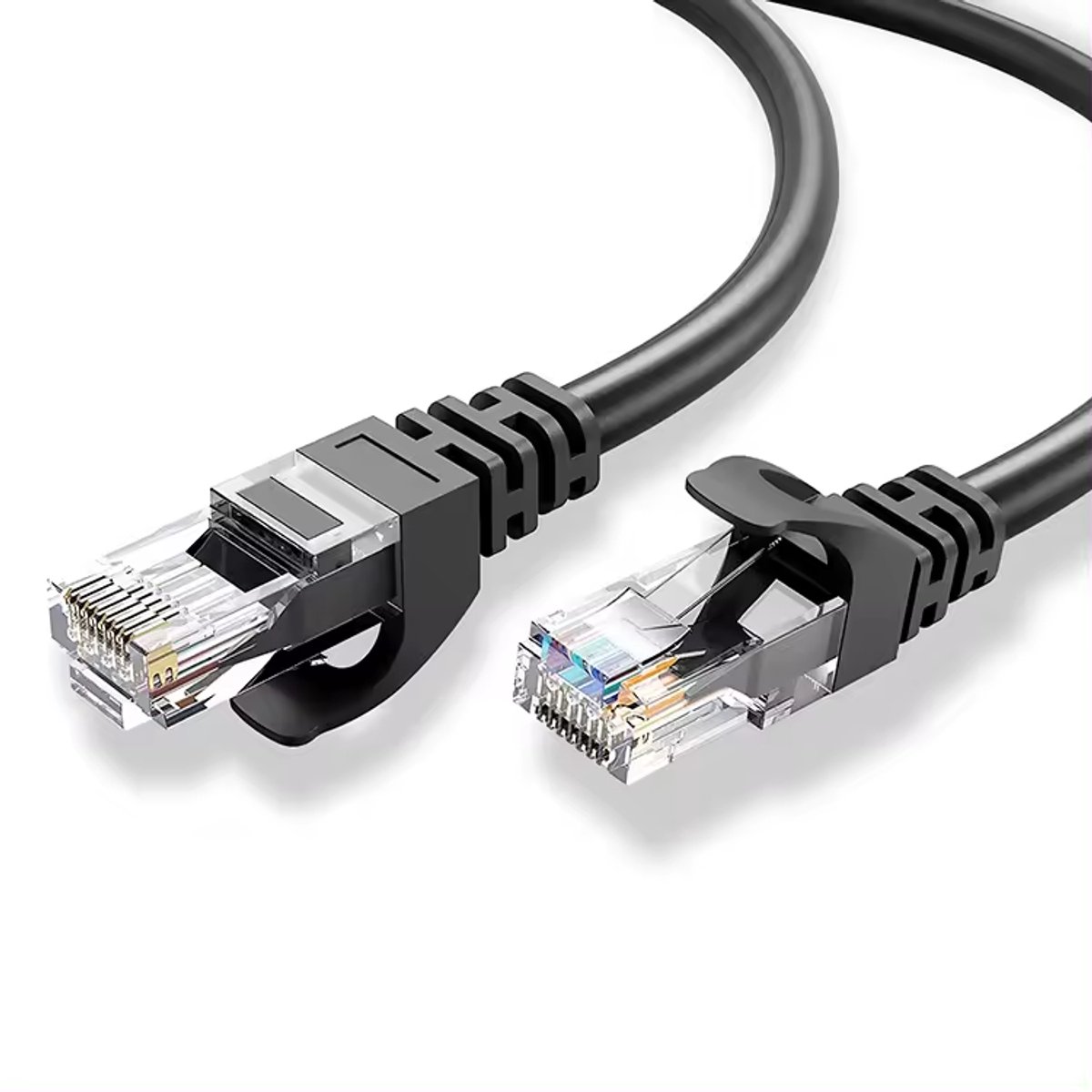 Internetkabel - 1.5 meter - CAT7 - Ethernet kabel - Netwerkkabel - Zwart - UTP kabel - RJ45 - UTP kabel