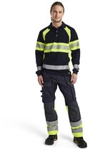 Blaklader Multinorm werkbroek Inherent met stretch 1487-1512 - Marine/High Vis Geel - C60