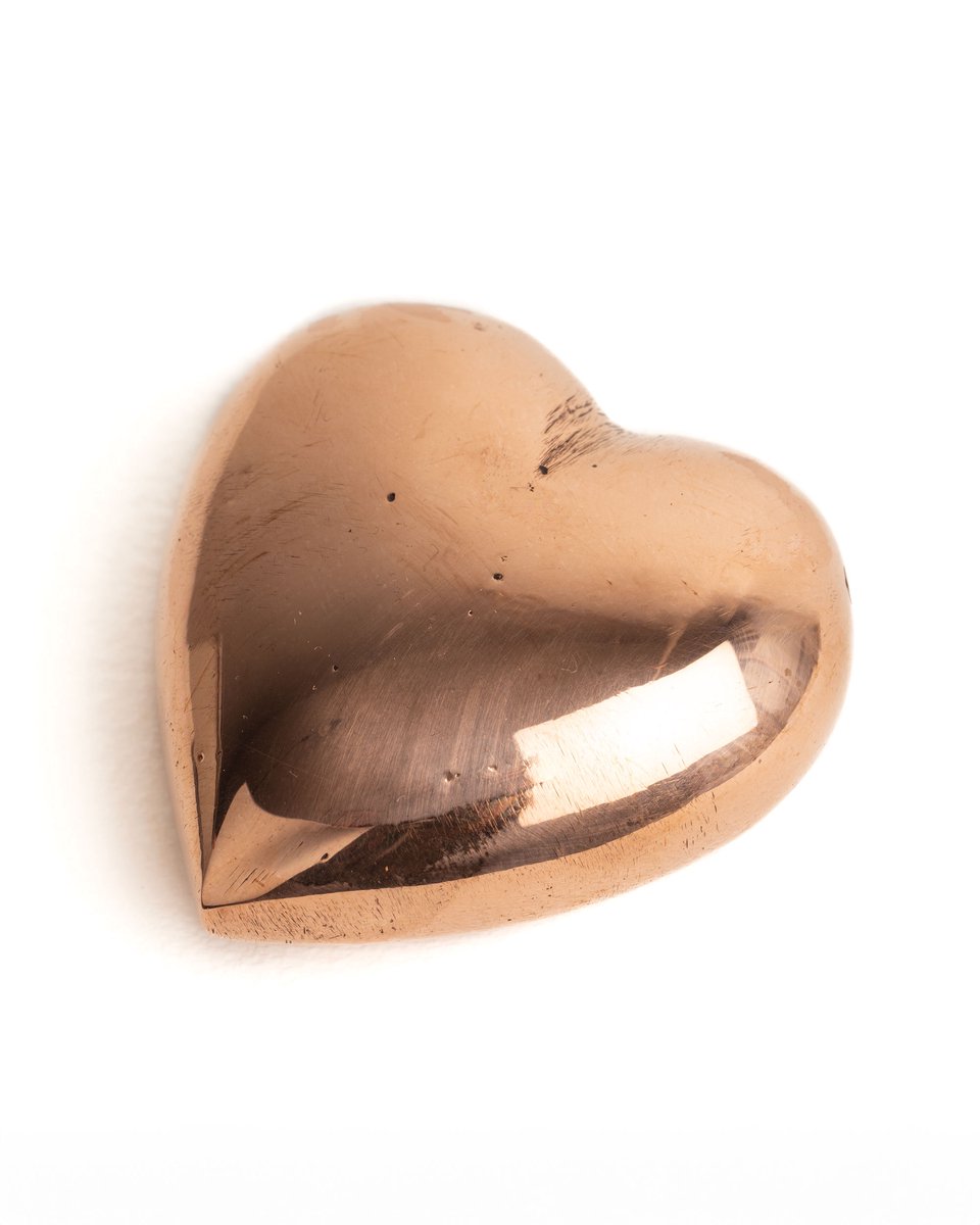 Deva Loves - Koperen Hart - Handsteen - Meditatie