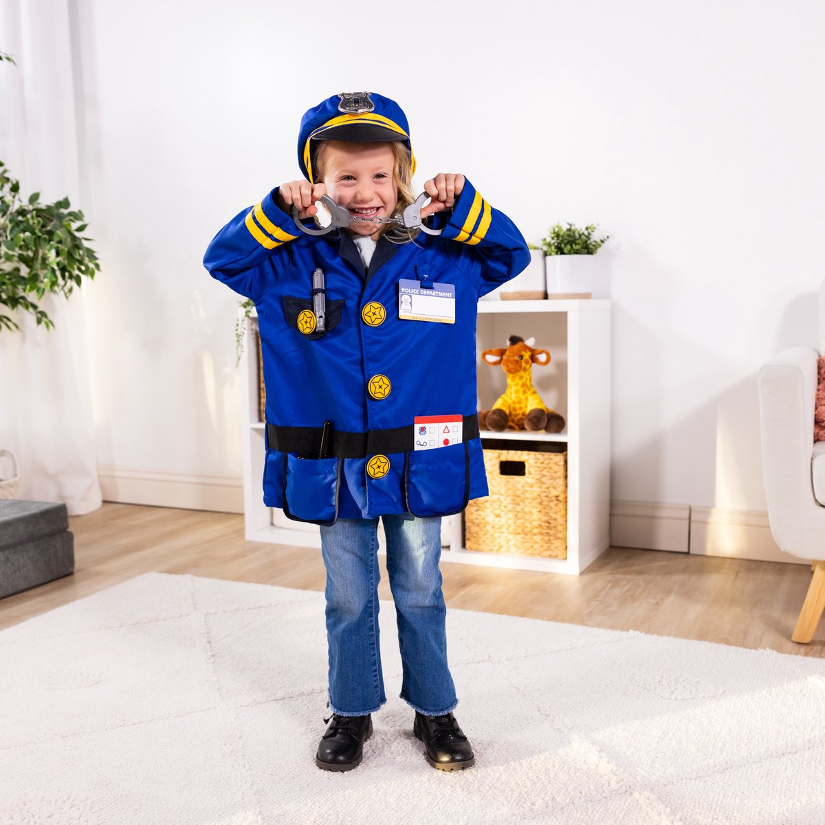 Melissa & Doug – Verkleedset politie – Inclusief walkietalkie met geluid — afbeelding 6