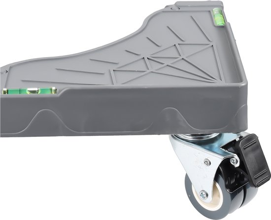 AMIG expander vierkant 22x22 mm voor zwenkwielen met gat en nylon