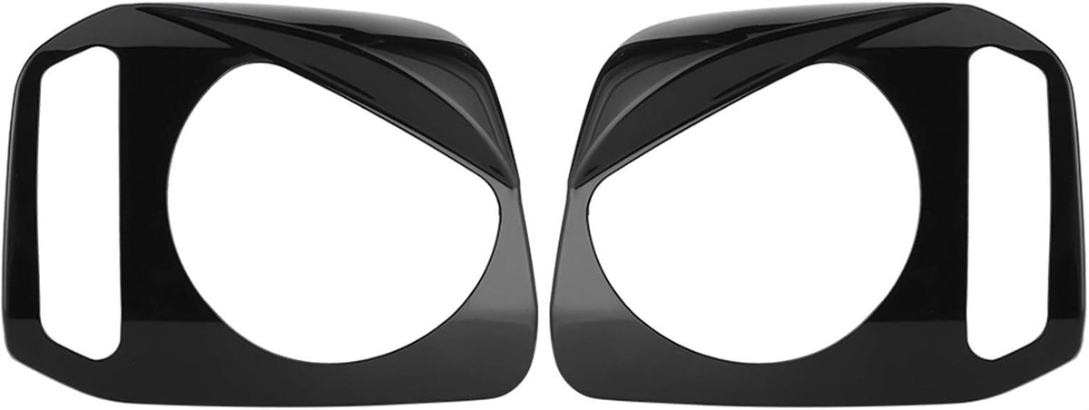 Image of 2Pcs Front Headlight Bezels Trim Cover Guard - Headlight Trim Decor - Geschikt voor Jimny 2007-2017 - Headlight Trim Cover Jimny