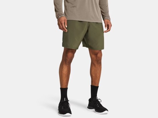 Under Armour UA Woven Wdmk Shorts Heren Sportbroek - Groen - Maat M | bol