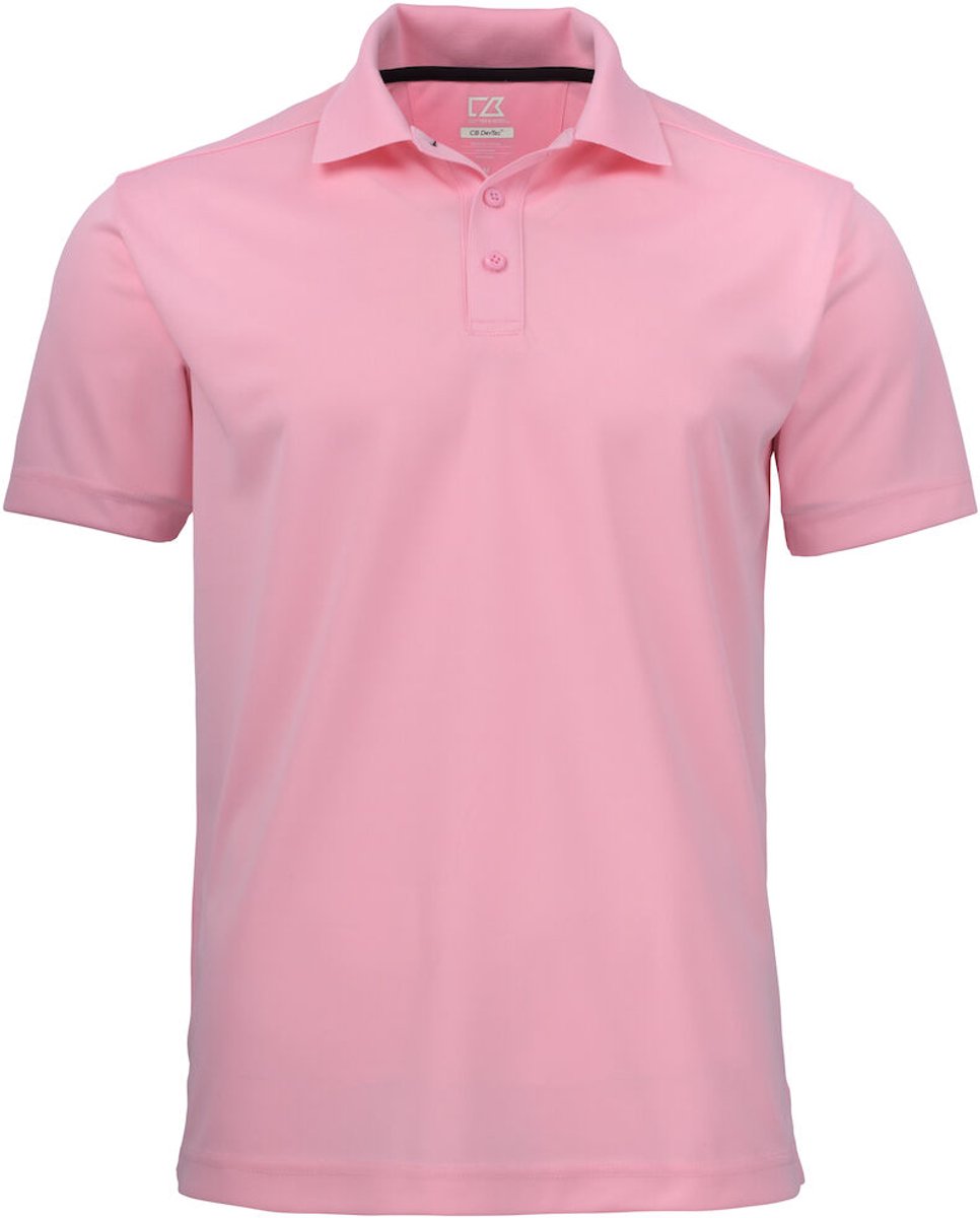 Cutter & Buck Kelowna Polo Heren 354400 - Roze - 4XL