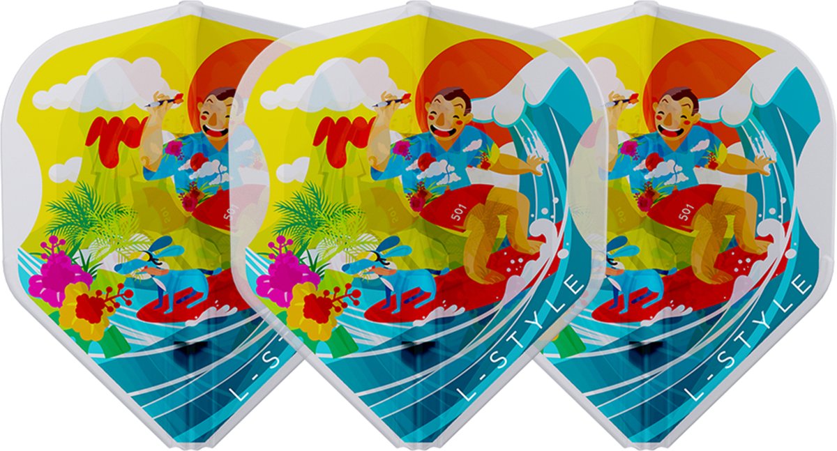 L-STYLE EZ L1 WAYNE MARDLE V1 TYPE A CLEAR WHITE FLIGHTS