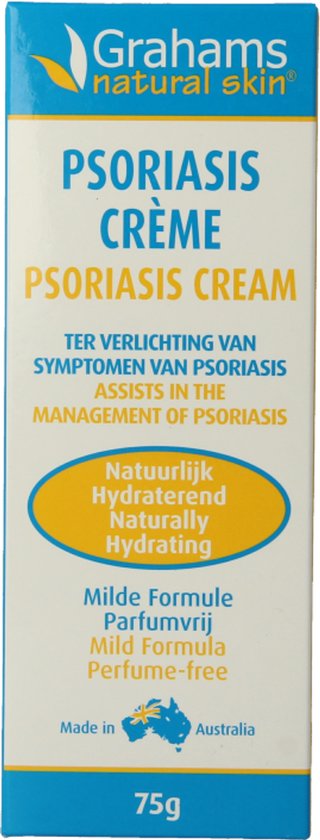 Grahams Natural Psoriasis Creme – 75 G Mit Manuka-Honig & Calendula, Lindert Juckreiz & Rötungen