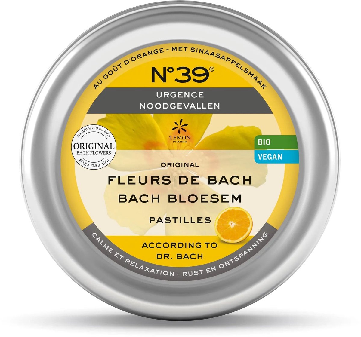 Lemonpharma Bach Pastille noodgeval nr. 39 bio 45 Gram