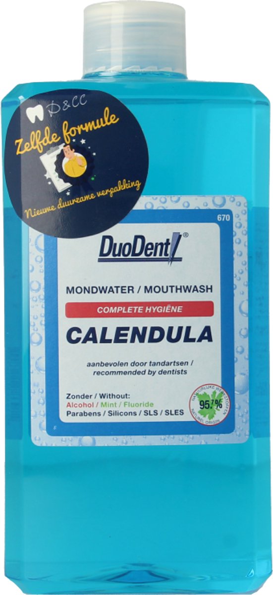 Goedkoopste Duodent Calendula - 500 ml - Mondwater