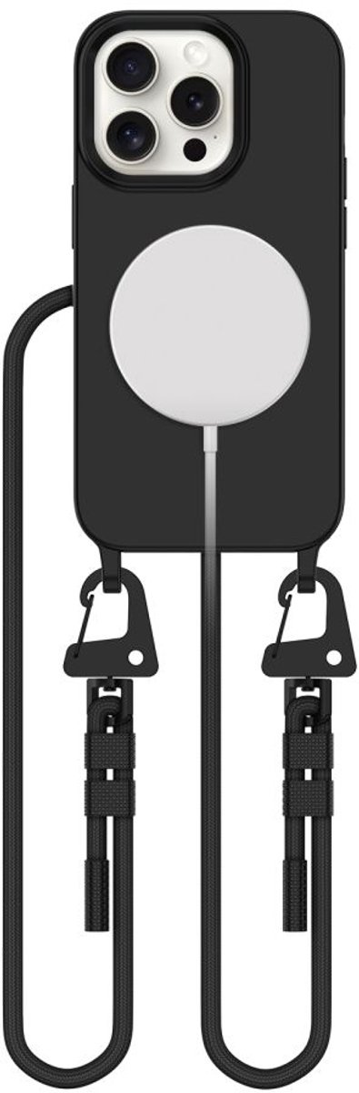 Tech-Protect Magnecklace Magsafe Iphone 15 Pro Zwart