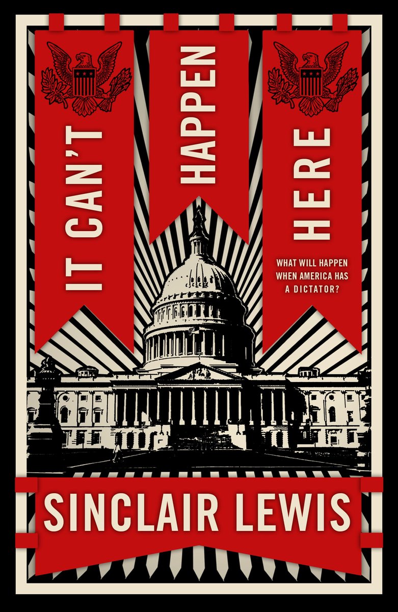 Omslag van It Can't Happen Here