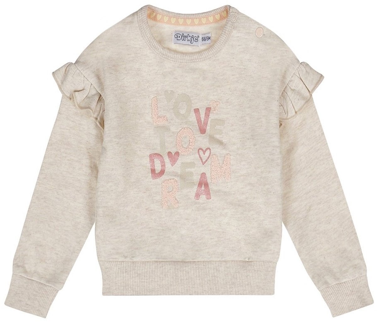 Dirkje Meisjes Trui - Off white
