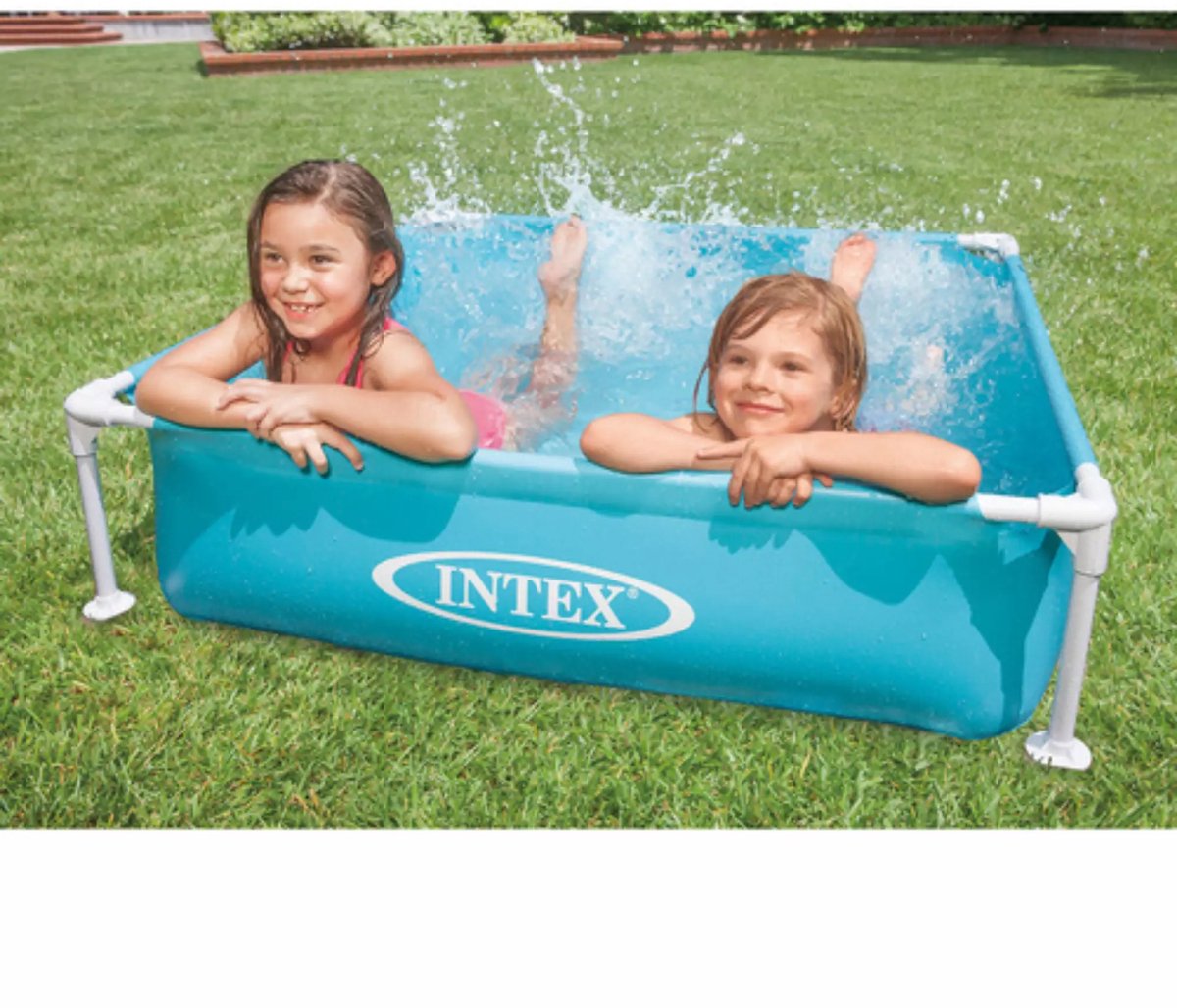 Intex Mini Frame Opzetzwembad - 122 x 122 x 30 cm — afbeelding 16