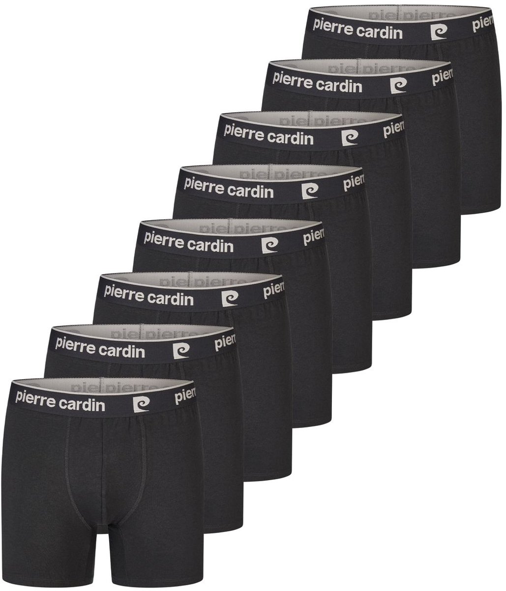 Pierre Cardin Heren Boxershorts 8 Pack Basic Trunks Zwart XXL Heren ondergoed - Labelvrije Comfort