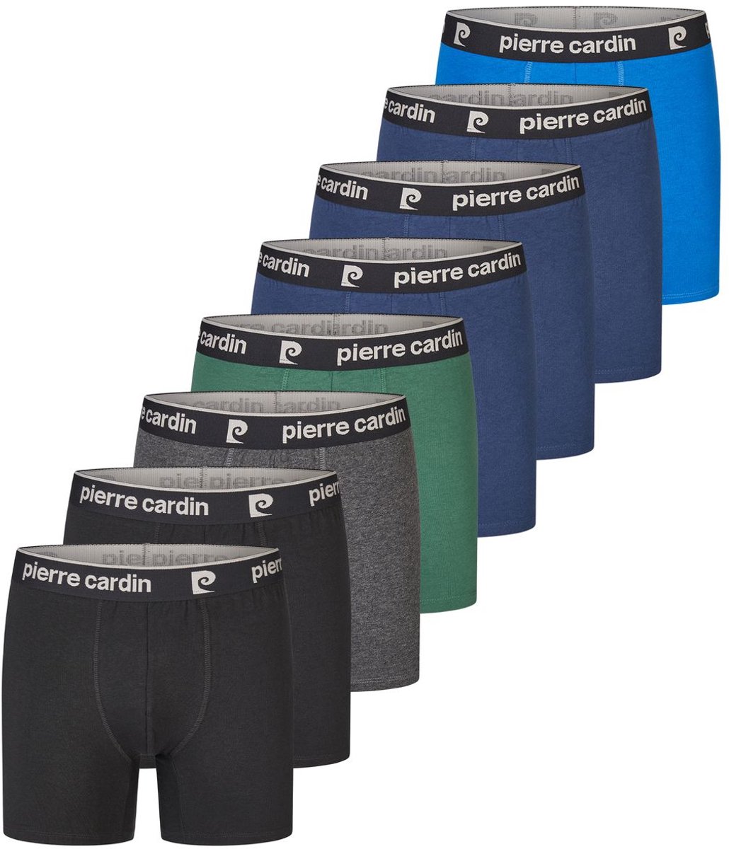 Pierre Cardin Heren Boxershorts 8er Pack Basic Trunks Veelkleurig 4XL