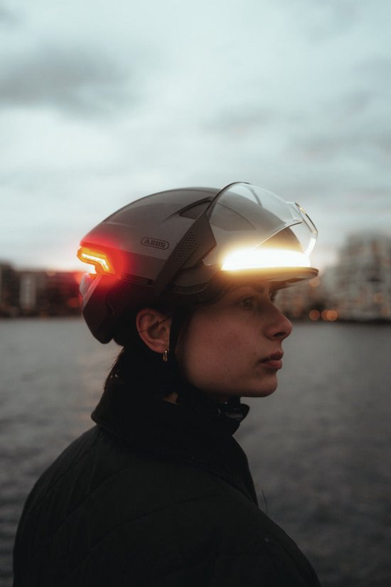Fietshelm ABUS HYP-E ACE volcano titan L - 57-61 cm - zwart - Geschikt voor gebruik op speed pedelecs - elektrische fietsen - snorfietsen - NTA-8776 745 g — afbeelding 5