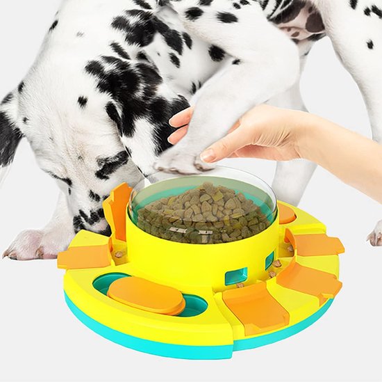 Piano - interactief hondenspeelgoed van hout, intelligent speelgoed voor honden en katten, traktatiedispenser, speelgoed