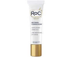 RoC Retinol Correxion Line Smoothing Oogcrème - 3 x 15 ml - Voordeelverpakking