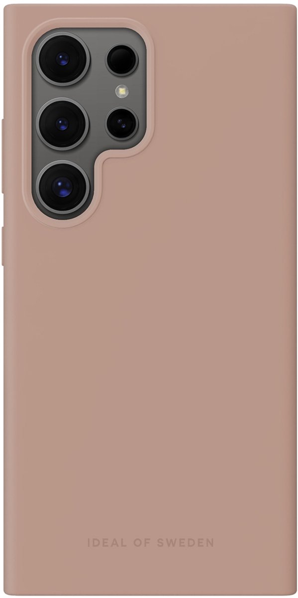 iDeal of Sweden Silicone Case geschikt voor Samsung Galaxy S24 Ultra - Blush Pink