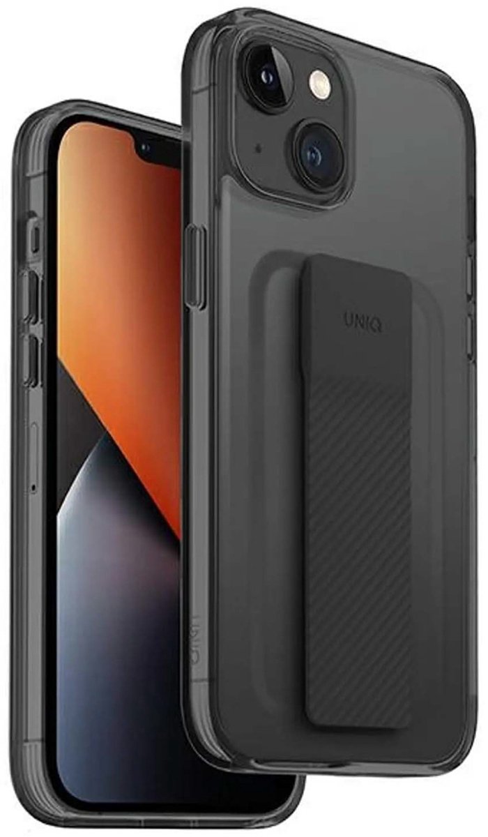 Uniq Heldro Backcover Flexgrip geschikt voor iPhone 14 - Grijs