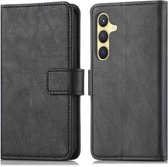 Coque Samsung Galaxy S24 avec porte-cartes - Bookcase de Luxe iMoshion - Zwart
