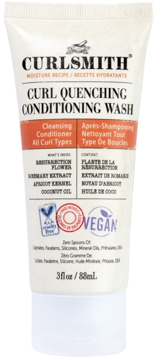 Curlsmith - Curl Quenching Conditioning Wash 88ml - Krullend Haar