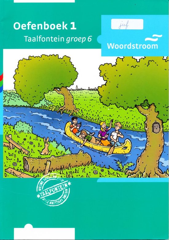 Taalfontein Woordstroom Oefenboek 1 groep 6 (per stuk)