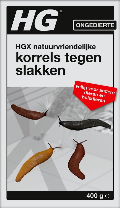 HGX natuurvriendelijk korrels tegen slakken 12774N 400gr