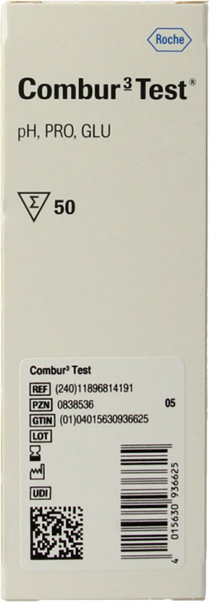 Goedkoopste Roche Combur 3 teststrips 50 Stuks