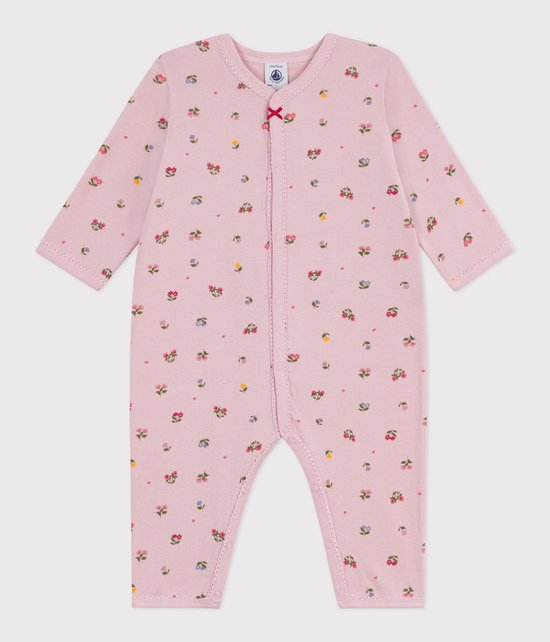 Pyjama bébé en coton sans pieds Petit Bateau à imprimé fleuri