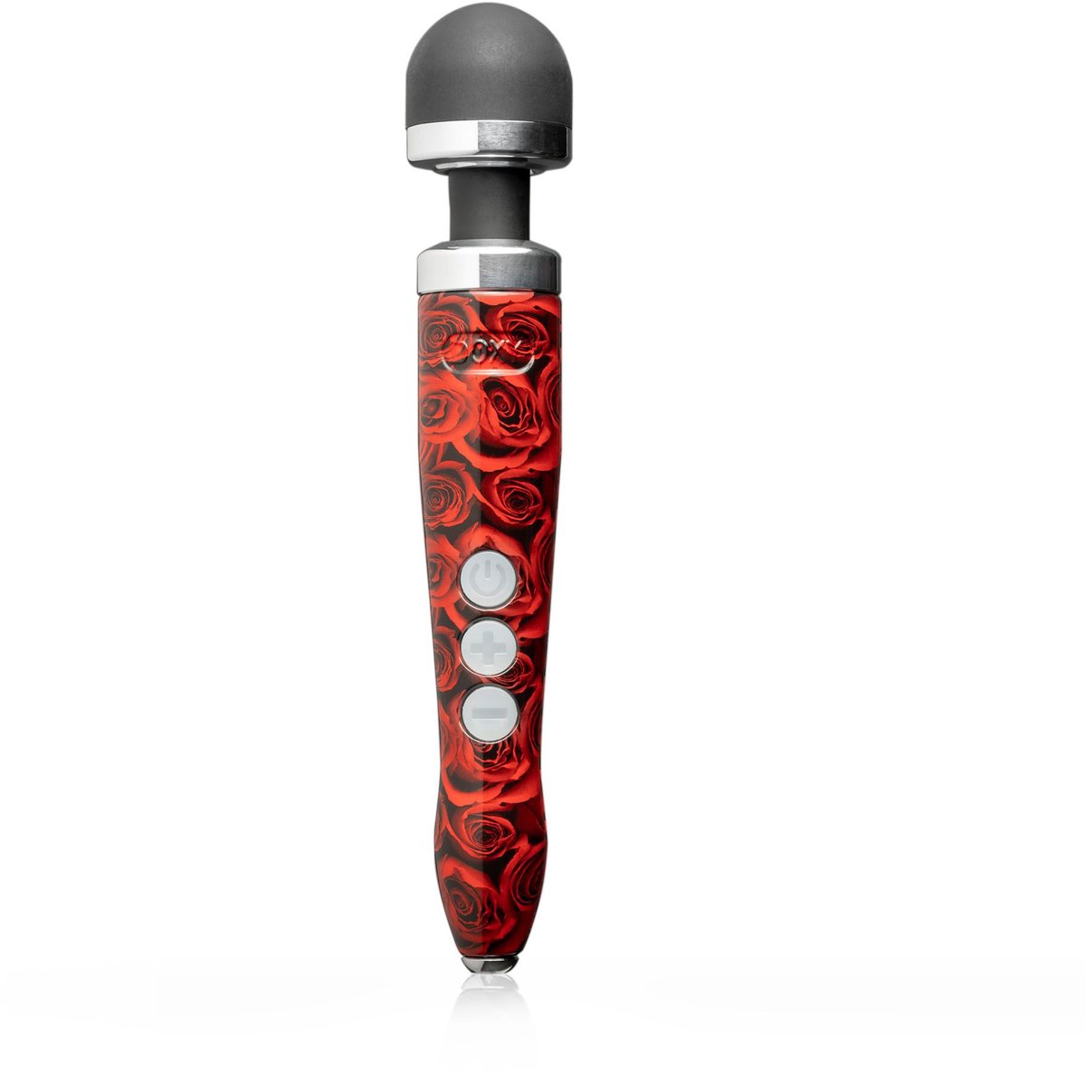 Doxy - Die Cast 3R Oplaadbare Wand Massager Rose Pattern