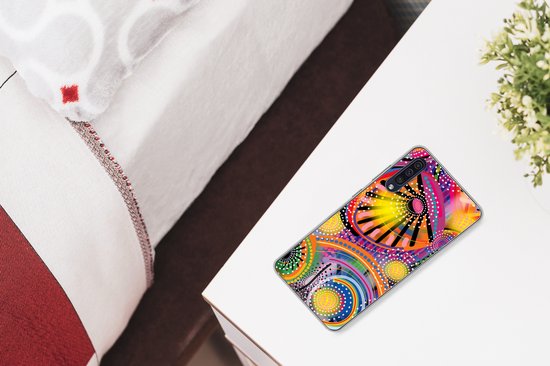 Coque Samsung Galaxy A30s - Formes - Art - Motifs - Psychédélique - Coque de téléphone en Siliconen
